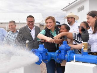 Maru Campos pone en marcha inversión de 200 mdp en obras de infraestructura hidroagrícola