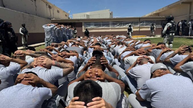 Concluye operativo de revisión en el Cereso de Juárez con saldo blanco