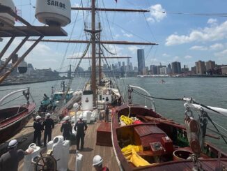 Concluye la primera fase de reparación del Buque Cuauhtémoc; lo trasladan a otro astillero