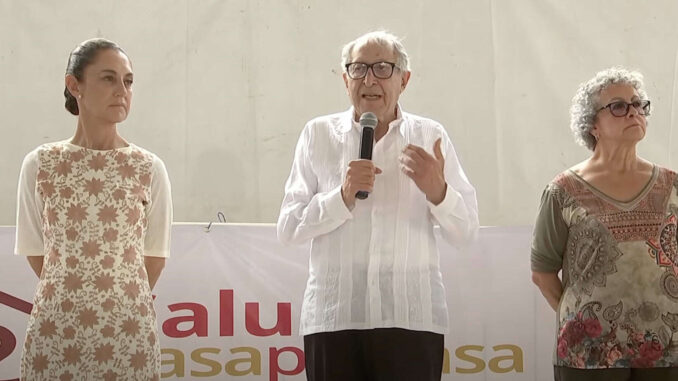 Sheinbaum encabeza la presentación del programa Salud Casa por Casa en Campeche