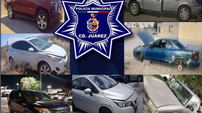 Recuperan siete vehículos con reporte de robo