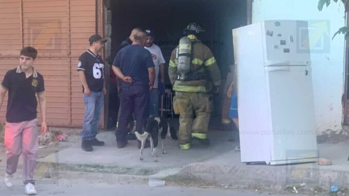 Se incendia taller de electrodomésticos en la colonia Renovación