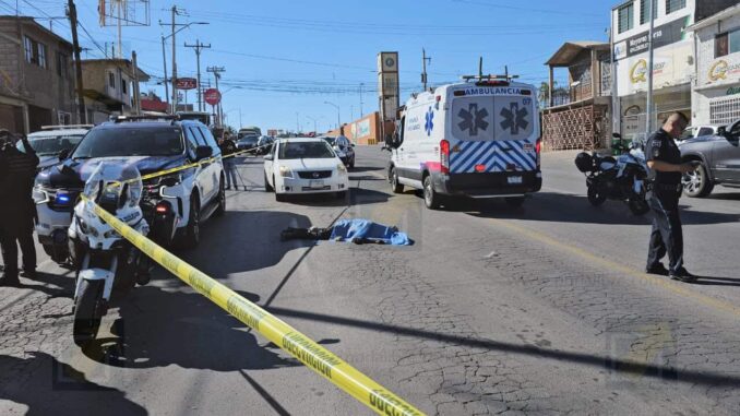 Hombre pierde la vida tras ser atropellado por dos vehículos en la avenida Pacheco