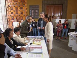 presidenta Claudia Sheinbaum vota en las elecciones judiciales