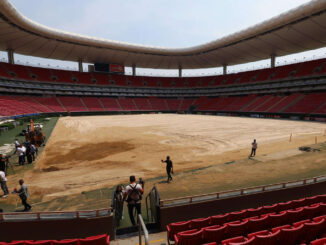 Estadio de Guadalajara inicia renovación de su cancha rumbo al Mundial 2026