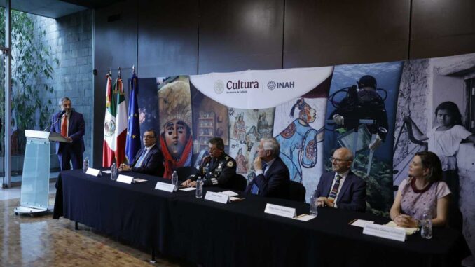 México e Italia refuerzan su alianza en la defensa del patrimonio cultural