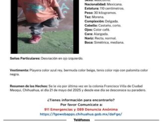 Realiza Fiscalía Zona Centro búsqueda de niño desaparecido en Meoqui