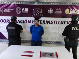 Cae sujeto armado y con porciones de cristal en El Saucito en estrategia contra motos irregulares