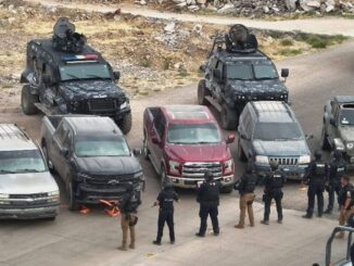 Aseguran siete vehículos y armamento tras operativo especial en Guachochi