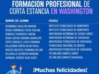 Realizarán estudiantes estancia profesional en Washington, D.C. con apoyo del Gobierno del Estado