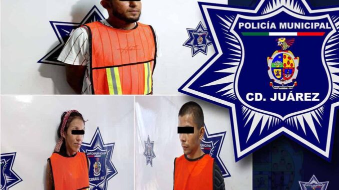 Detienen a tres personas con órdenes de aprehensión vigentes