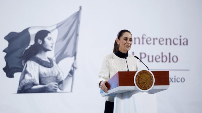 Sheinbaum tacha las declaraciones del abogado de Ovidio Guzmán de «irrespetuosas de la institución presidencial»