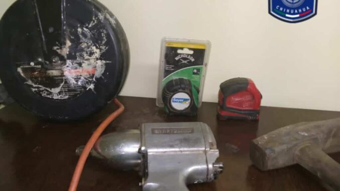 Arresta AEI a masculino por robo en Gómez Farías