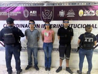 Aseguran DSPM y AEI a tres por delitos contra la salud en la Pavis Borunda