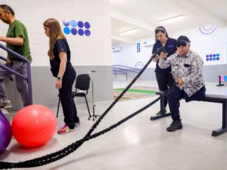 Inaugura alcalde Bonilla área de marcha en el Gimnasio del Deporte Adaptado