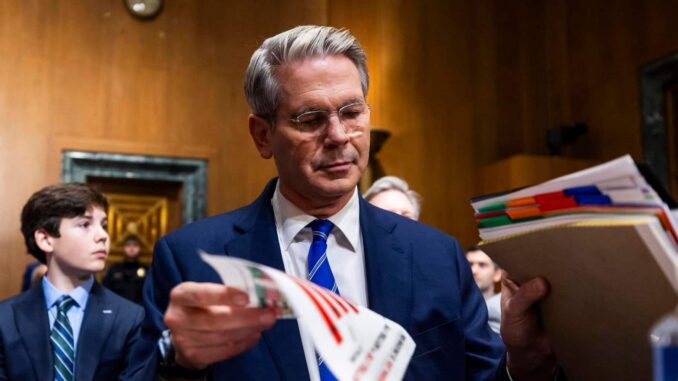 Perfila EE.UU. concluir negociaciones de aranceles en octubre: Secretario del Tesoro