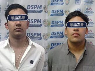 Presentan a los dos sujetos detenidos armados en «La H»