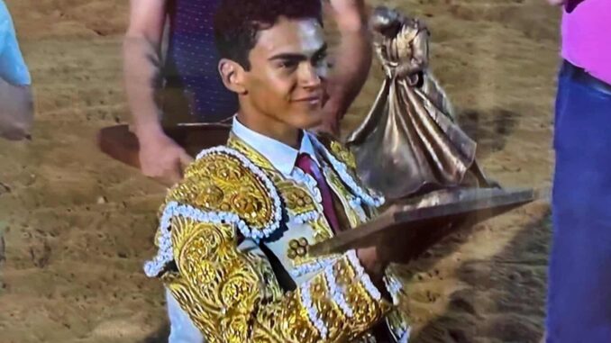 Novillero Ignacio Garibay Quijas se confirma como joven promesa con tardes de triunfos en España