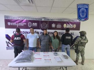 Catean en Operativo Conjunto domicilio en la colonia Madera 65; detenidos y droga
