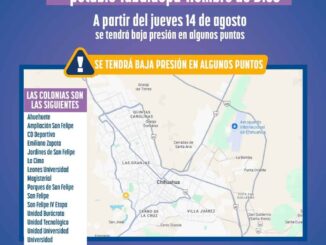 Reparará JMAS Chihuahua fuga en conducto de agua potable Tabalaopa-Nombre de Dios