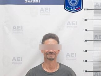 Detiene AEI a sujeto por ejercer violencia familiar en la colonia Villa Juárez