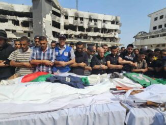 Periodistas y activistas mexicanos condenan el asesinato de seis periodistas en Gaza