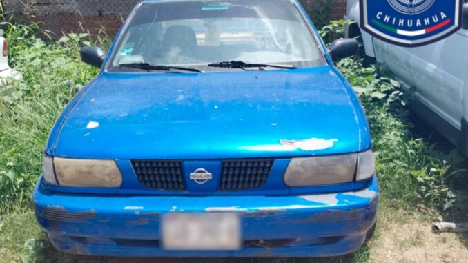 Recupera AEI automóvil sustraído en un abuso de confianza en Parral
