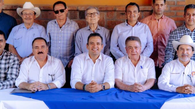 Se reúne Marco Bonilla con Consejo Estatal Agropecuario de Chihuahua para analizar tema hídrico