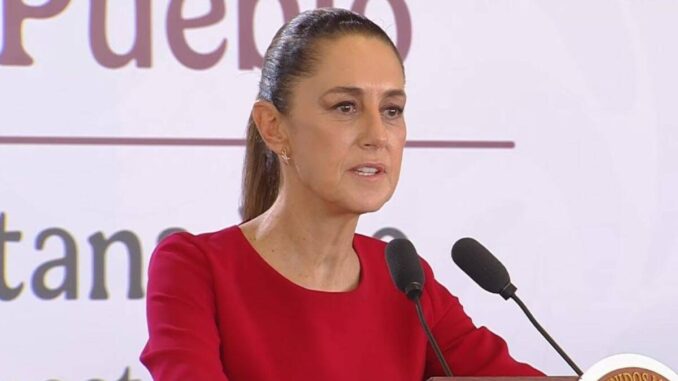«El único que manda en México es el pueblo», responde Sheinbaum a Trump