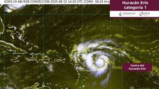 «Erin» se convierte en huracán ¿Afectará a México?