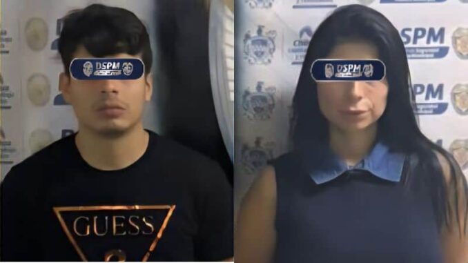 Detienen municipales a pareja de extranjeros por robo a tiendas departamentales
