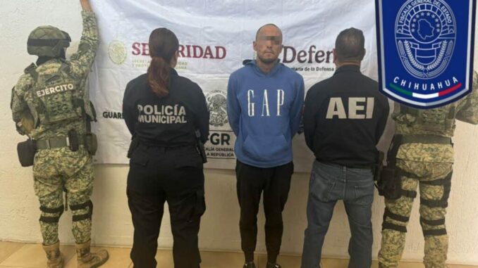 Detiene a imputado por robo en Parral en operativo de coordinación interinstitucional