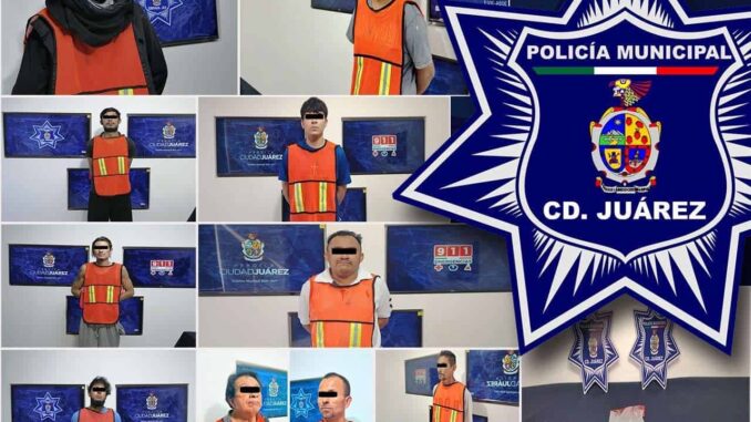 Detienen a 10 personas por cometer violencia familiar en varias colonias
