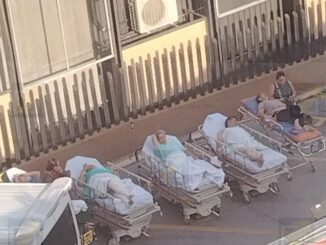 Falsa alarma  de explosión por químicos en el Hospital Morelos provoca evacuación de urgencias