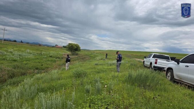 Realizan AEI y MP de la Fiscalía occidente, operativo de búsqueda en La Junta, Guerrero