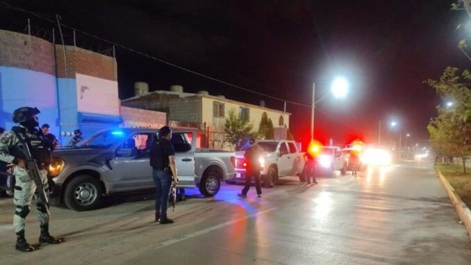 Realizan operativo para disuasión del delito en la ciudad de Chihuahua