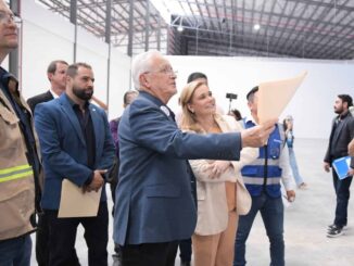 Maru Campos supervisa obra de construcción del Centro de Convenciones de ciudad Cuauhtémoc