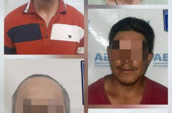 Detiene AEI Zona Sur a cinco presuntos agresores de mujeres