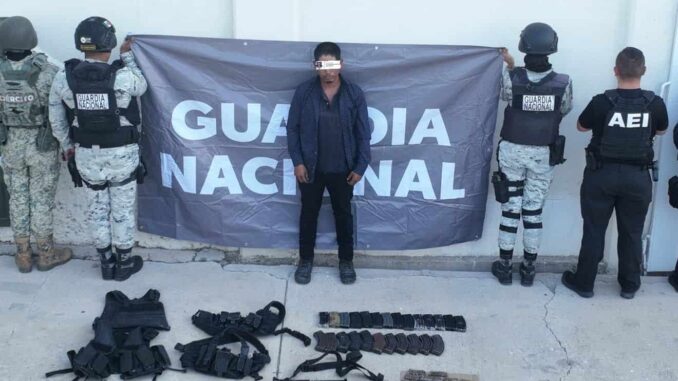 Detiene célula BOI a sujeto armado en Guadalupe y Calvo  que realizaba «halconeo»