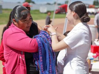 Refuerza estado vacunación contra el sarampión en la Sierra Tarahumara