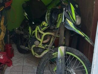 Asegura AEI en Tierra Nueva motocicleta con reporte de robo en Bachíniva