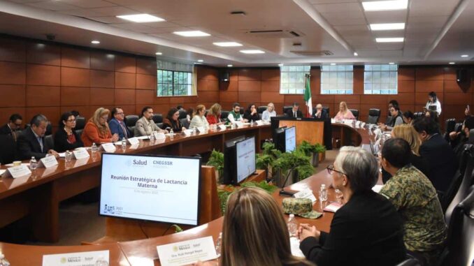 México refuerza la estrategia nacional de lactancia materna