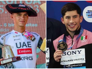 Sheinbaum reconoce a Isaac del Toro y Randal Willars por triunfos deportivos
