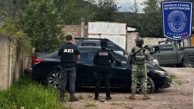 Recupera Célula BOI en Guadalupe y Calvo automóvil robado en Chihuahua