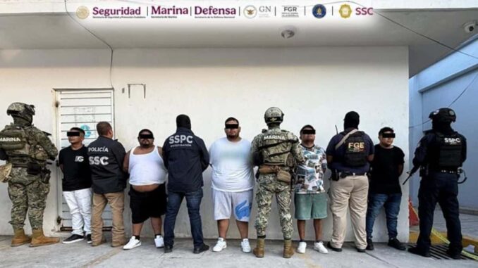 Detienen en Acapulco a miembros del Cártel Nuevo Imperio, que opera en CDMX