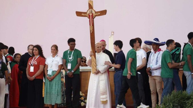 León XIV en el multitudinario Jubileo de los Jóvenes