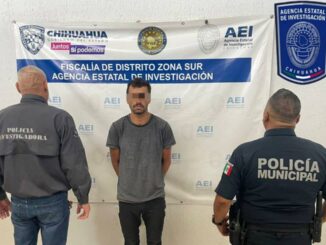 Detiene AEI y Policía Municipal a presunto violentador familiar en Parral