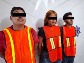 Detienen a tres con vehículo robado y marihuana en Campanario