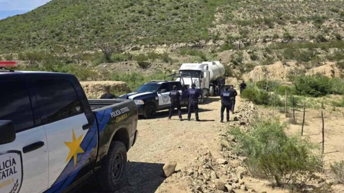 Detienen a 5 en Coahuila por robo de hidrocarburo; aseguran 44 mil litros de ‘huachicol’