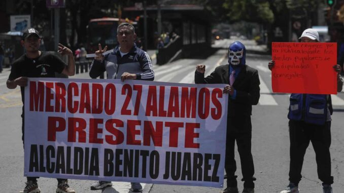 Comerciantes de Ciudad de México exigen cancelar el Programa de Abasto Popular